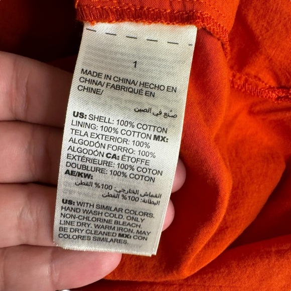 Chicos cutout crochet lace button down bell sleeve blouse top womens 1 US 8/10 M - Picture 7 of 13